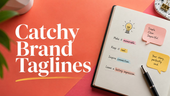 100 Catchy Tagline Examples for Brands and Creators
