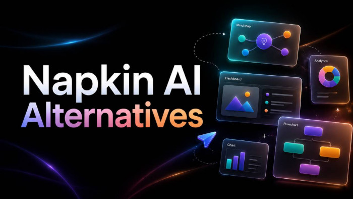 8 Best Napkin AI Alternatives for Visual Ideas, Diagrams and Presentations
