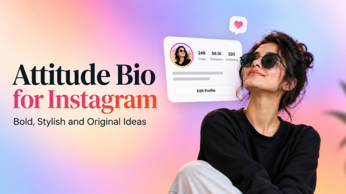Attitude Bio for Instagram : Confident, Original Lines for Every Personality and How to Make Them Yours