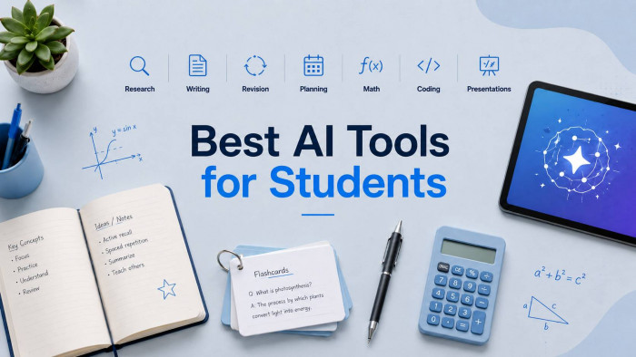 Best AI Tools for Students: A Task-Based Guide for Smarter Study