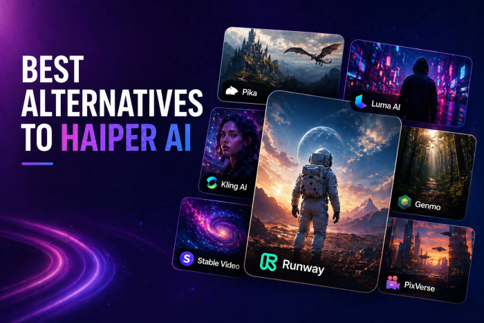 Best Alternatives to Haiper AI: Top Video Generation Tools for Creators