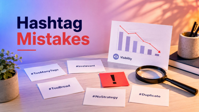 Common Hashtag Mistakes That Limit Your Visibility