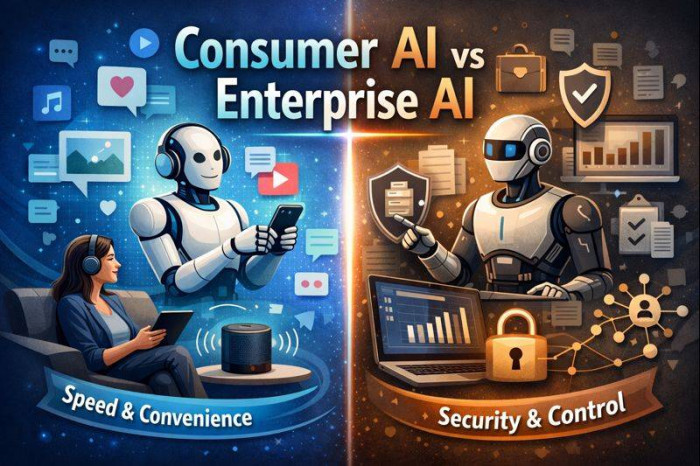Consumer vs Enterprise AI: How the Same Tech Plays Two Very Different Games