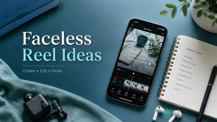 Faceless Reel Ideas for Creators Who Want to Stand Out