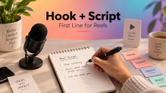 From Hook to Script : How the First Line Shapes Your Reel