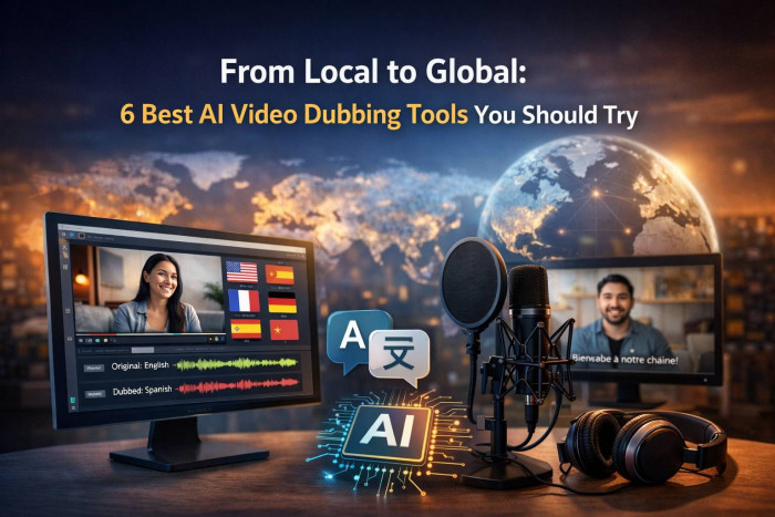 From Local to Global: 6 Best AI Video Dubbing Tools You Should Try
