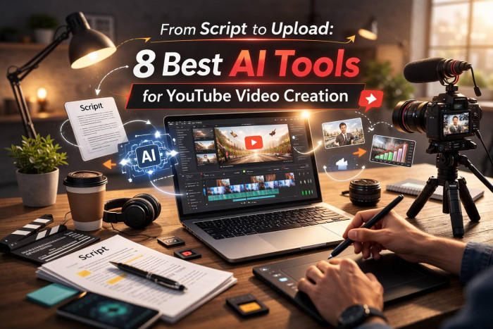 From Script to Upload: 8 Best AI Tools for YouTube Video Creation in 2026