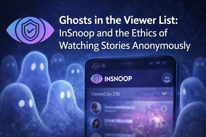 Ghosts in the Viewer List: InSnoop and the Ethics of Watching Stories Anonymously