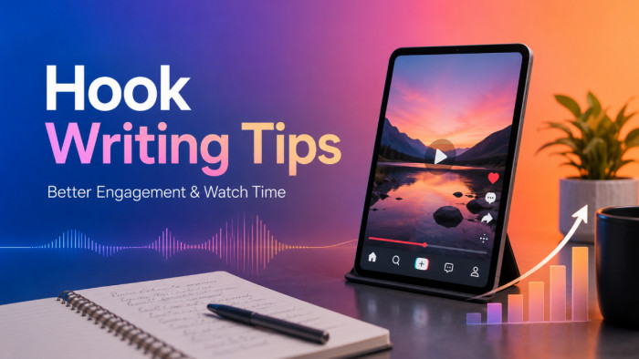 Hook Writing Tips for Better Engagement and Watch Time