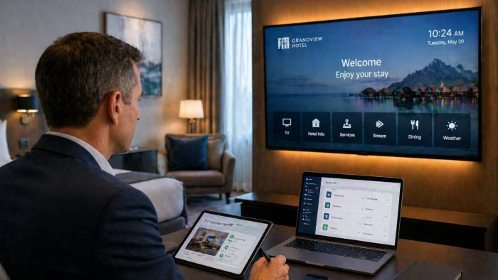How Hotel Leaders Align TV Solutions with Their Existing TVs