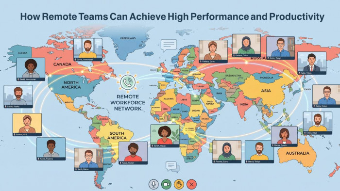 How Remote Teams Can Achieve High Performance and Productivity