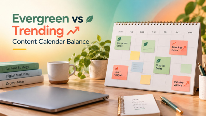 How to Balance Evergreen and Trending Posts in Your Content Calendar