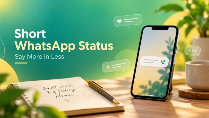 How to Create Short WhatsApp Statuses That Still Say Something