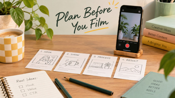 How to Storyboard a Reel Before You Film It