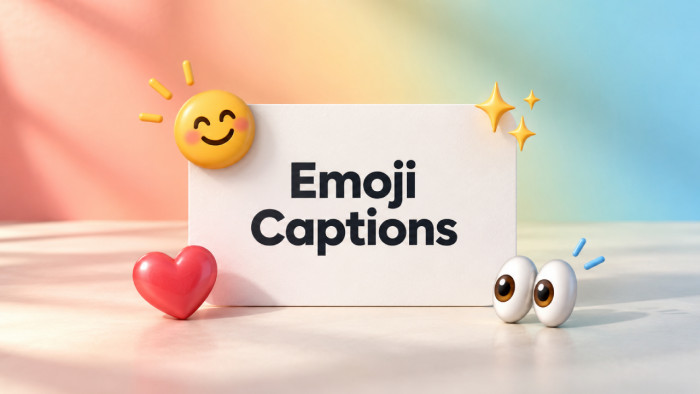 How to Use Emojis in Captions Without Overdoing It