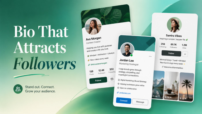 How to Write a Social Media Bio That Attracts Followers