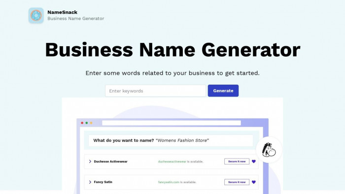 NameSnack Demo | Business Name Generator