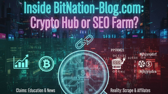 Inside BitNation-Blog.com: Is It a Crypto Education Hub or Another SEO-Farmed Content Loop?