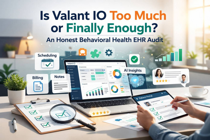 Is Valant IO Too Much or Finally Enough? An Honest Behavioral Health EHR Audit