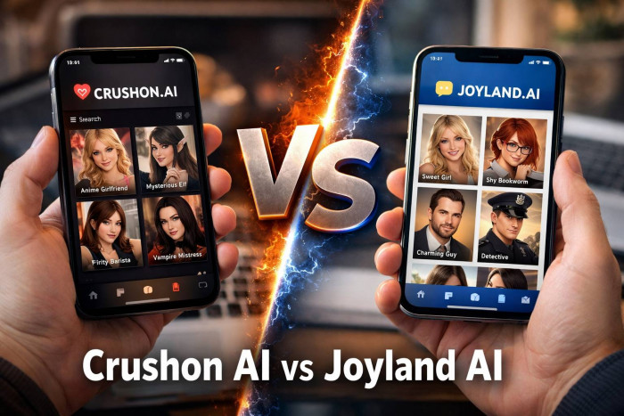 Joyland AI vs CrushOn AI: Best Adult AI Companion for Story, NSFW and Value