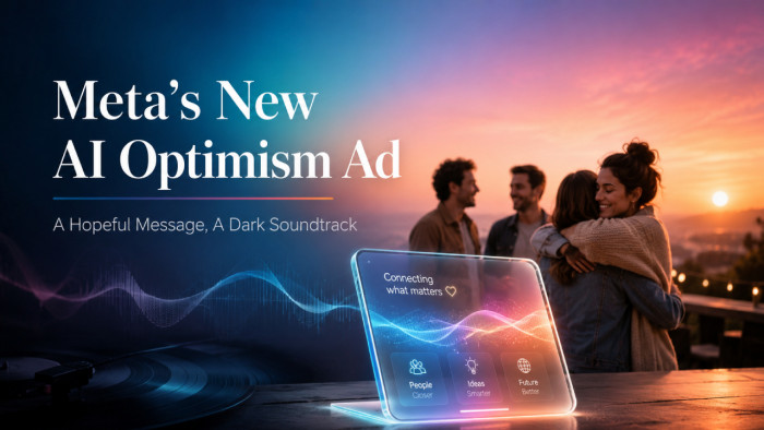 Meta’s New AI Optimism Ad Uses a Song About Human Extinction