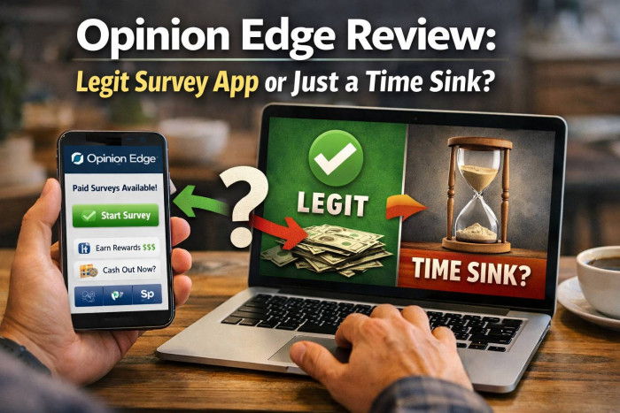 Opinion Edge Review 2026: Legit Survey App or Just a Time Sink?