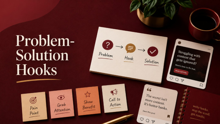 Problem-Solution Hook Examples for Products and Services
