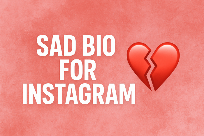 Sad Bio for Instagram 💔
