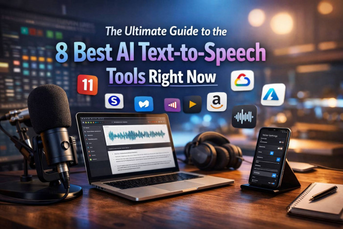 The Ultimate Guide to the 8 Best AI Text‑to‑Speech Tools Right Now