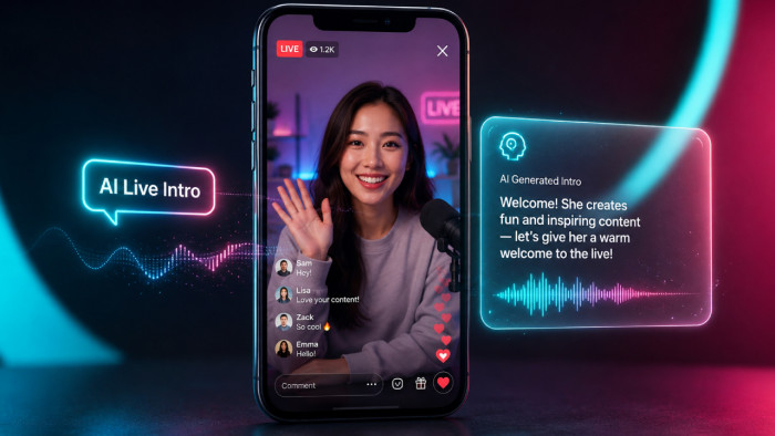TikTok Adds AI-Generated Intros for Live Creators