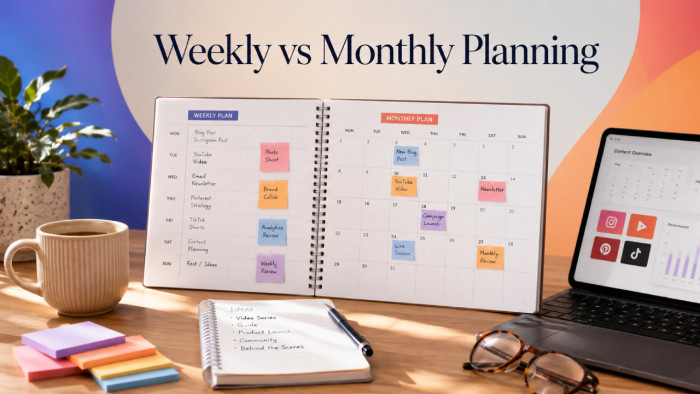 Weekly vs Monthly Content Planning: Which Works Better